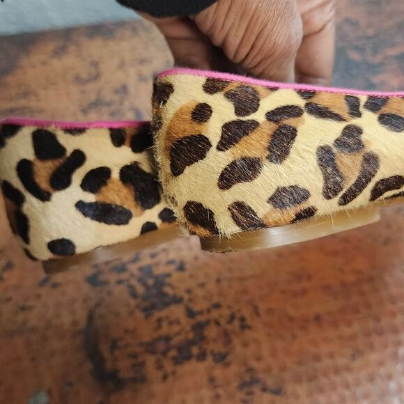 johnnie B by Boden Sz. 39(8) Calf Hair Pointed Toe Flats - Picture 11 of 14